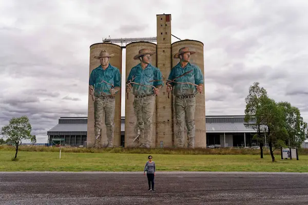 Barraba Silo Art